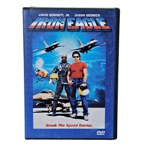 Iron Eagle‎ DVD 1986 Action Louis Gossett Jr Jason Gedrick Full Screen Movie